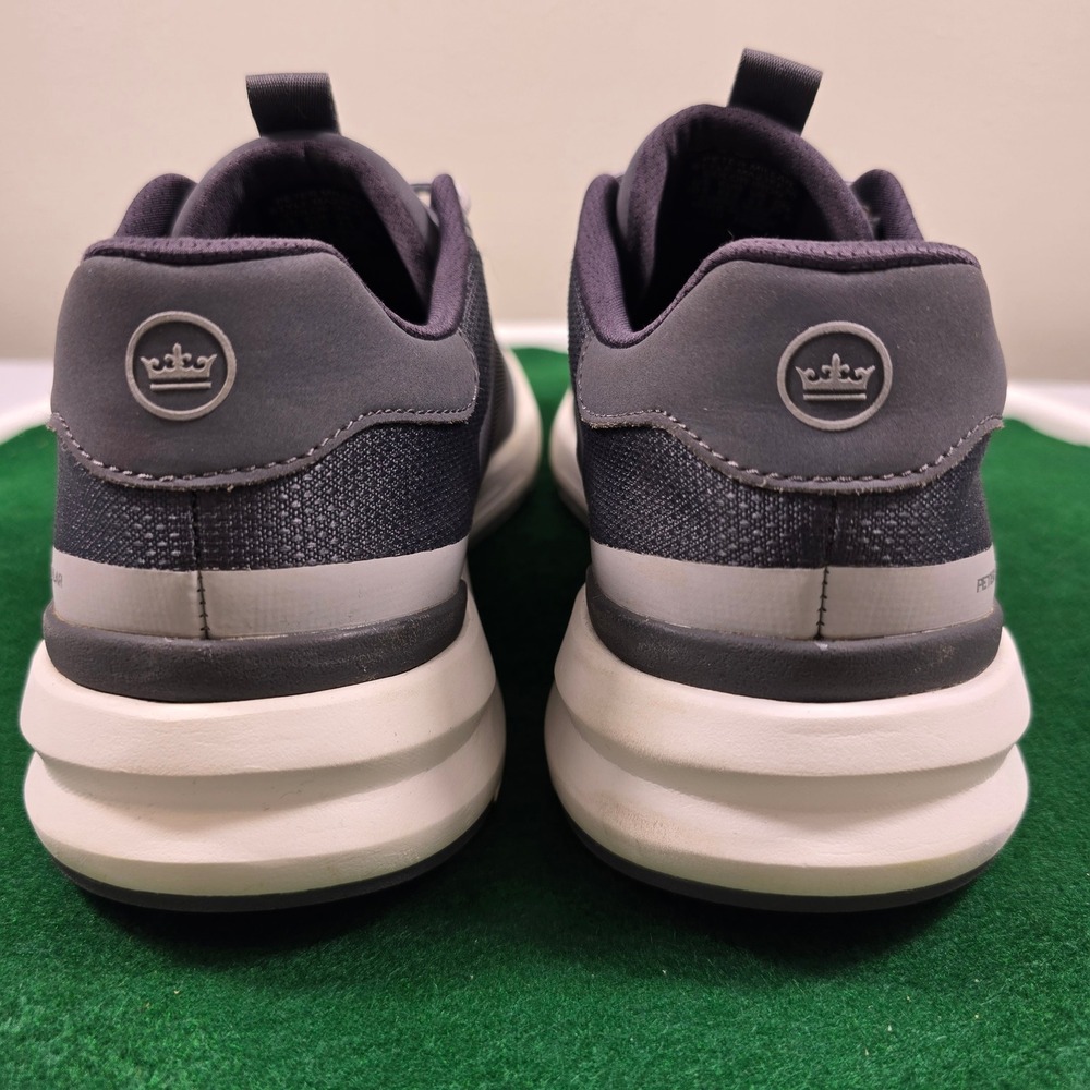 Peter Millar Hyperlight Apollo Sneakers Mens 10.5 Iron Grey MA23EF30 Slip On - Picture 3 of 11